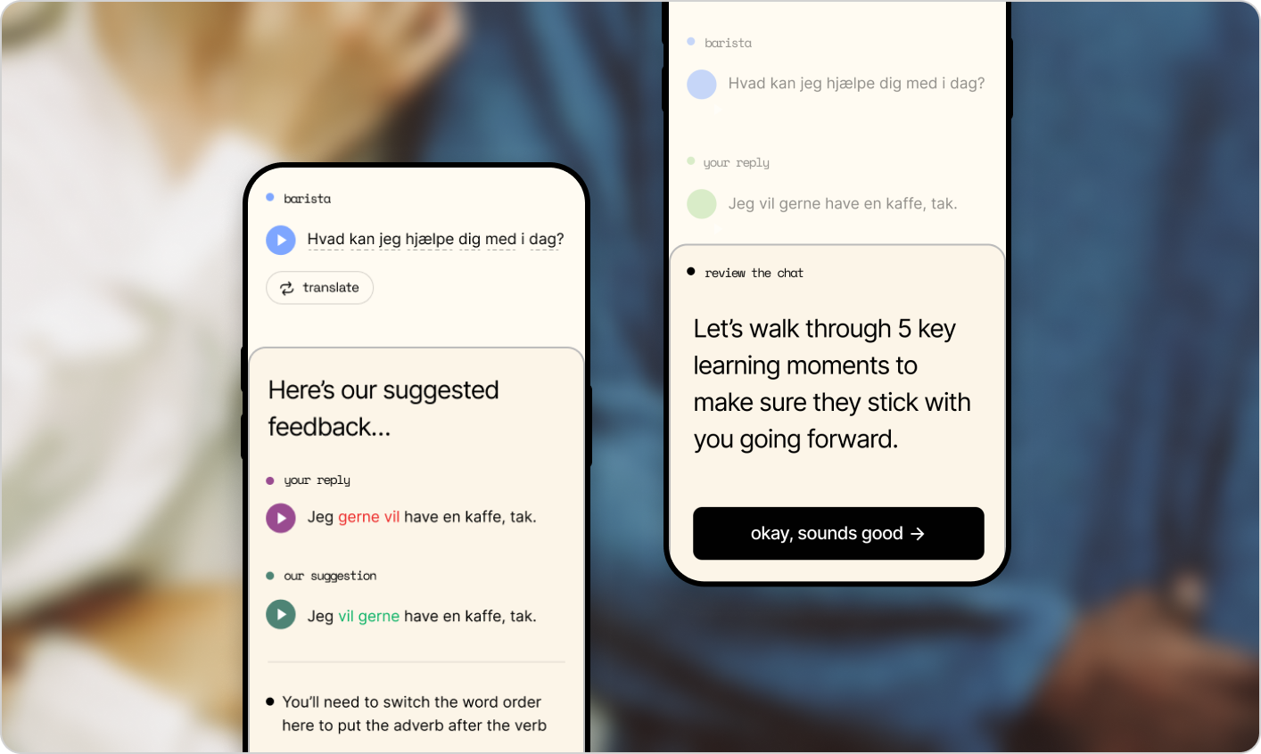 Personalized Feedback On Superfluent
